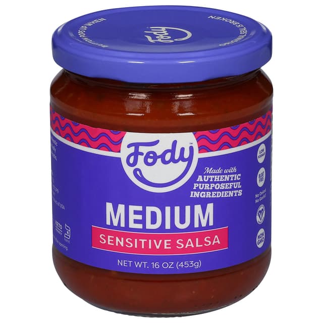 Is it Emulsifier Free? Fody Low Fodmap Medium Salsa