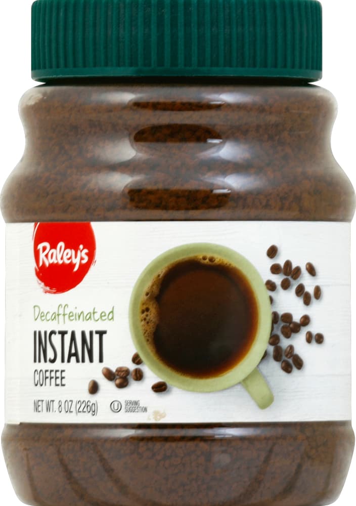 Raley'S Decaffeinated Instant Coffee