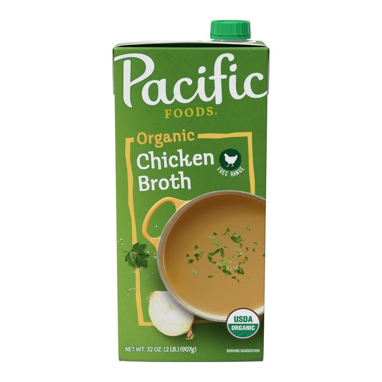 Pacific Foods Broth, Chicken, Free Range, Organic