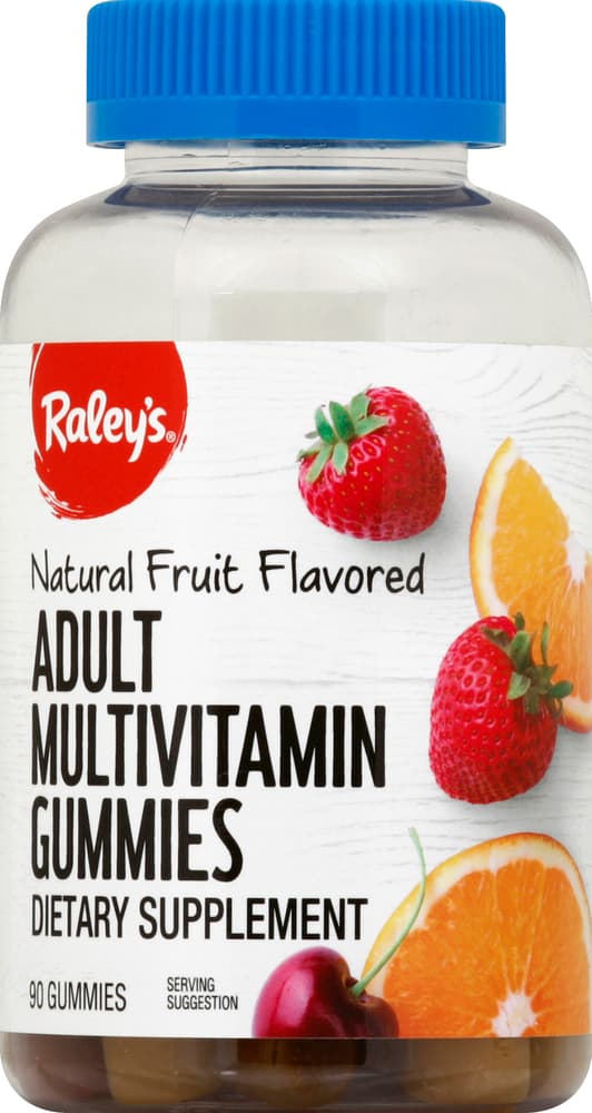 Raley'S Multivitamin, Adult, Gummies, Natural Fruit Flavored