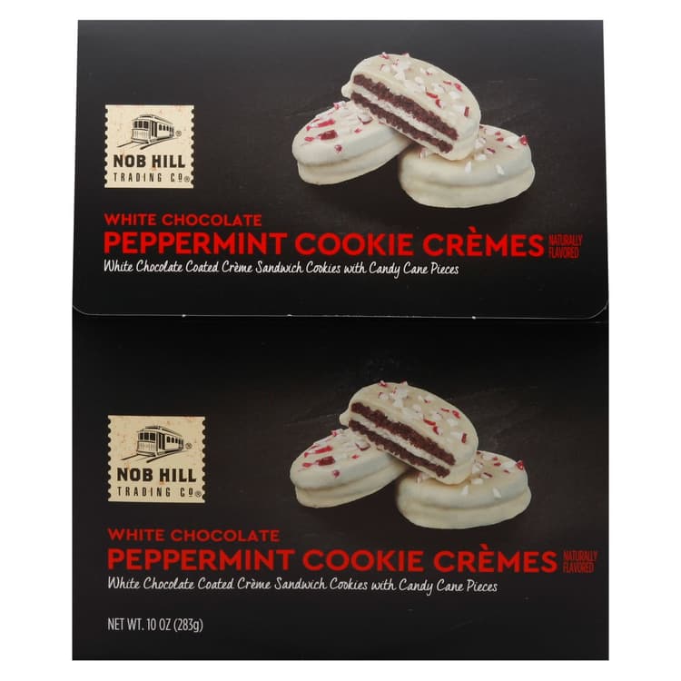 Nob Hill Trading Co. White Chocolate Peppermint Cookies