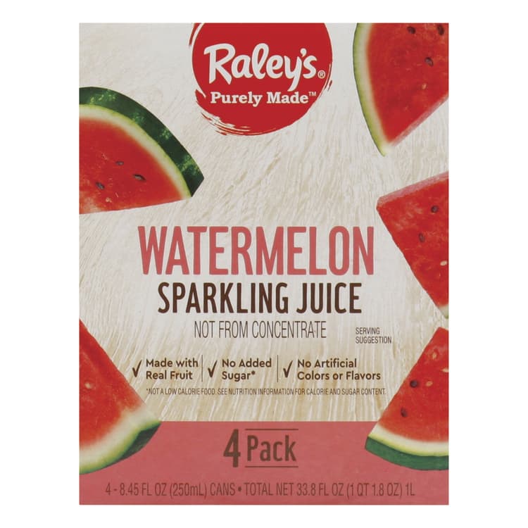 Raley'S Juice, Watermelon, Sparkling