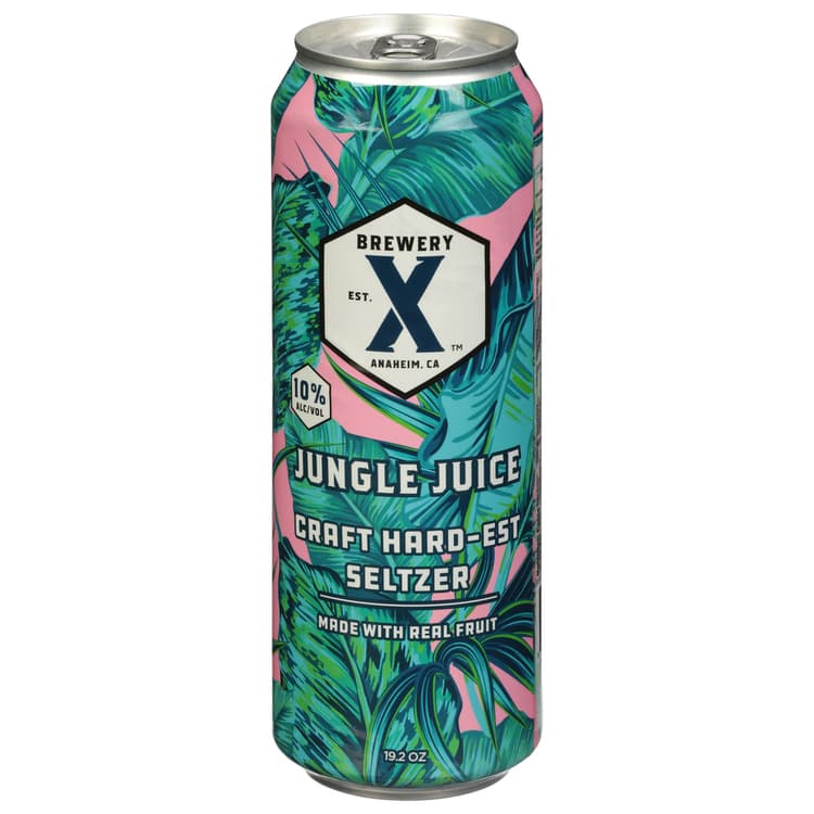 Brewery X Beer, Jungle Juice, Craft Hard-Est Seltzer