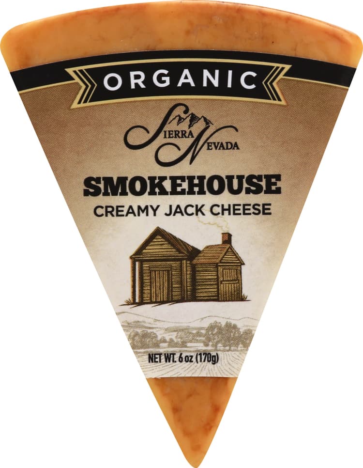 Sierra Nevada Creamy Jack Cheese, Organic, Smokehouse