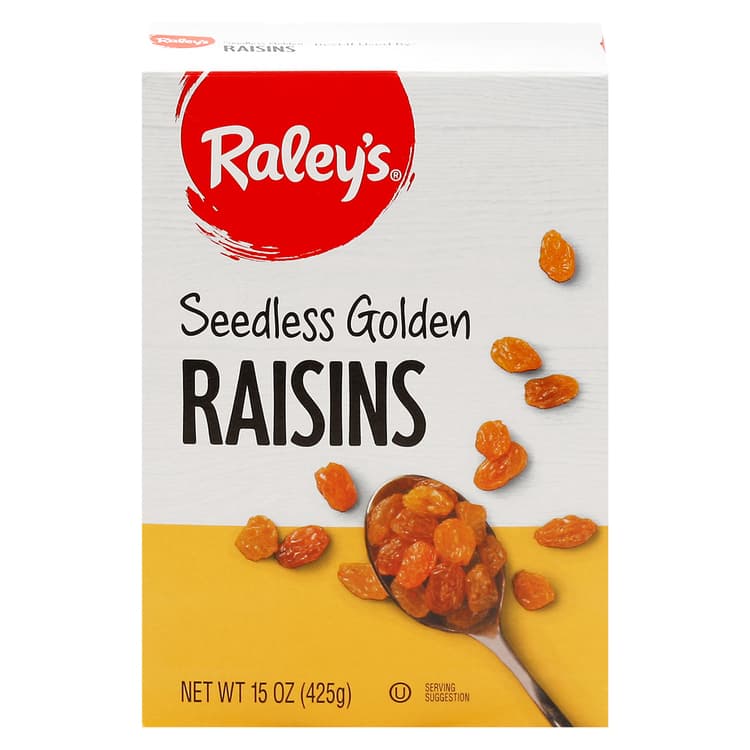 Raley'S Seedless Golden Raisins