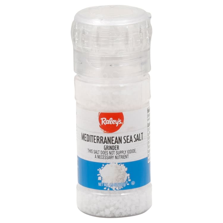 Raley'S Mediterranean Sea Salt Grinder