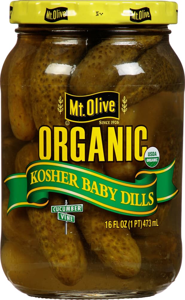 Organic Kosher Baby Dills