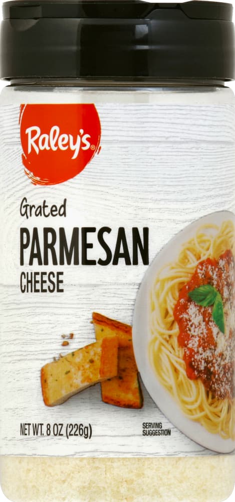 Raley'S Cheese, Parmesan, Grated