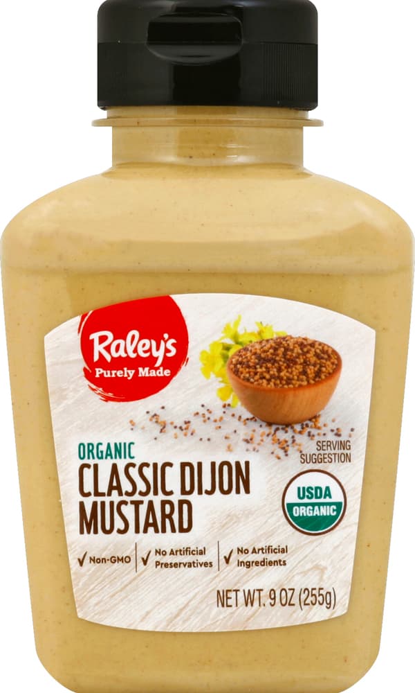 Raley'S Purely Made Organic Classic Dijon Mustard