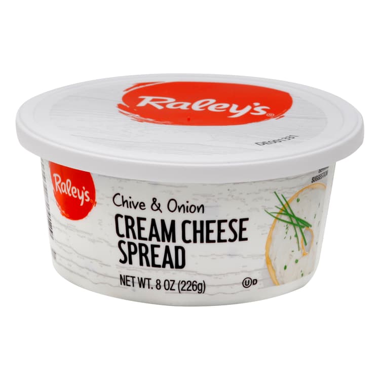 Raley'S Chive & Onion Cream Cheese Spread