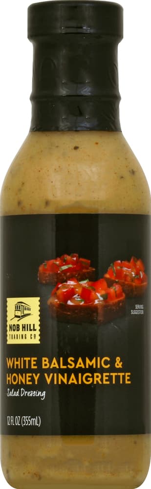 Nob Hill Trading Co. White Balsamic & Honey Vinaigrette Salad Dressing
