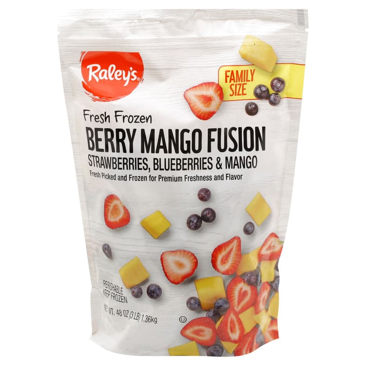 Raley'S Fresh  Berry Mango Fusion, Family Size