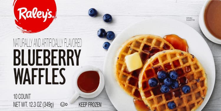 Raley'S Blueberry Waffles