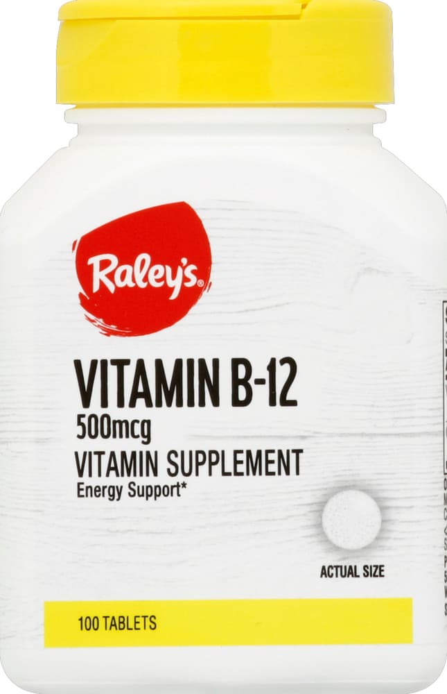 Raley'S Vitamin B-12, 500 Mcg