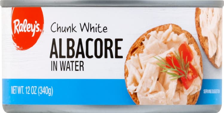 Raley'S Chunk White Albacore In Water