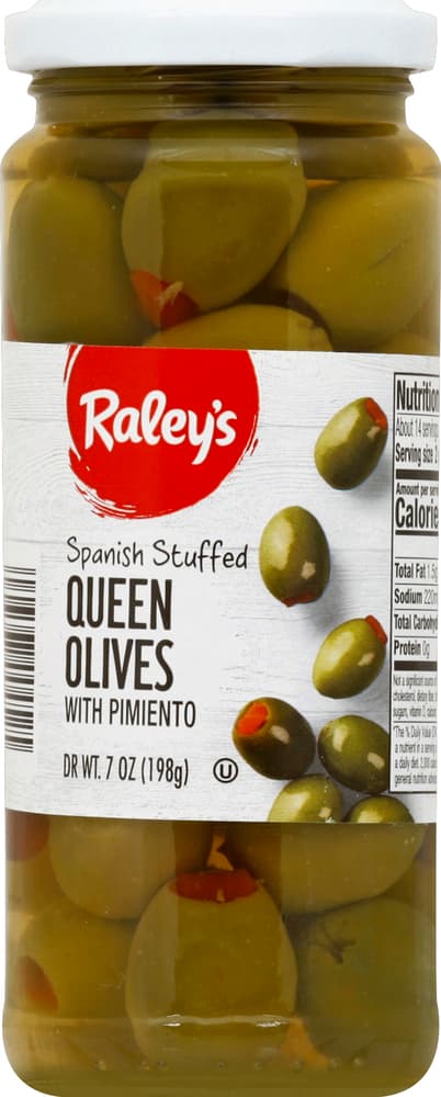 Raley'S Spanish Stuffed Queen Olives With Pimiento