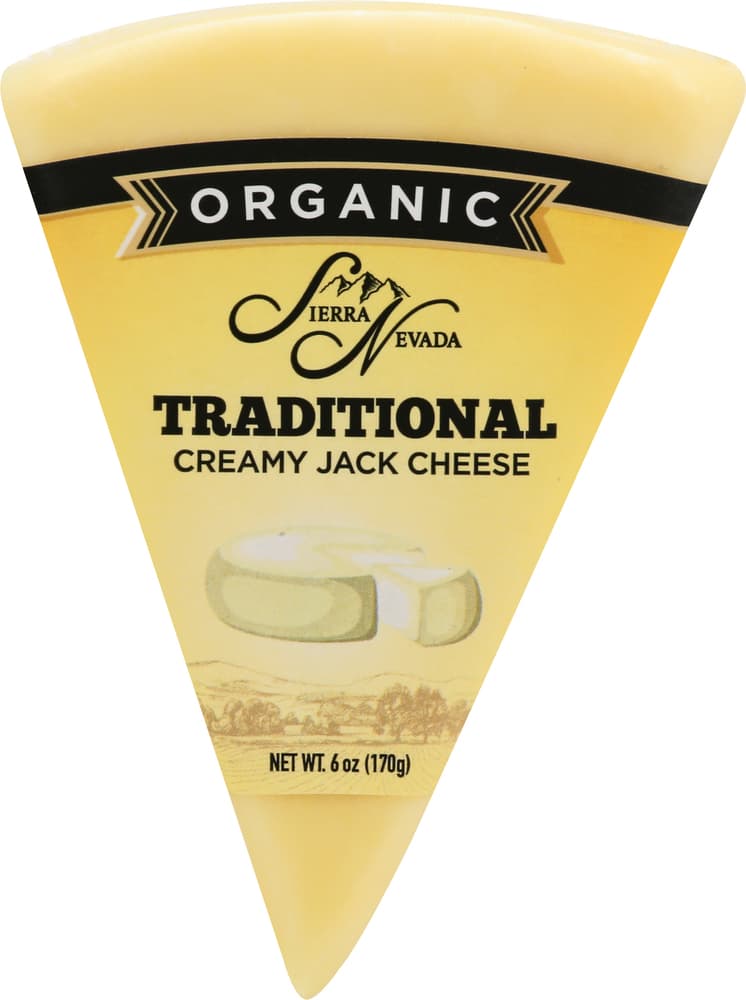 Sierra Nevada Jack Organic Tradional Cheese