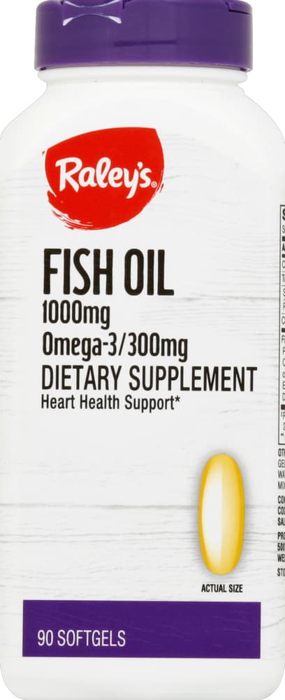 Raley'S Fish Oil, Softgels
