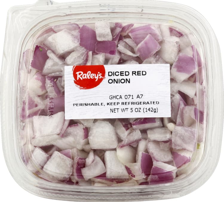 Raley'S Onion, Diced Red