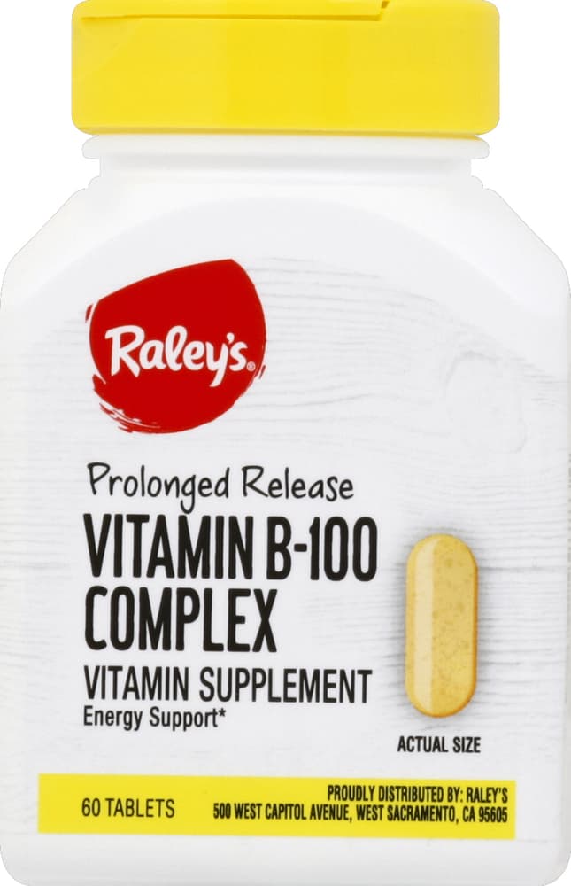 Raley'S Vitamin B-100 Complex, Prolonged Release
