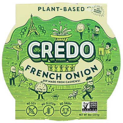 Credo Plant-Based French Onion Dip