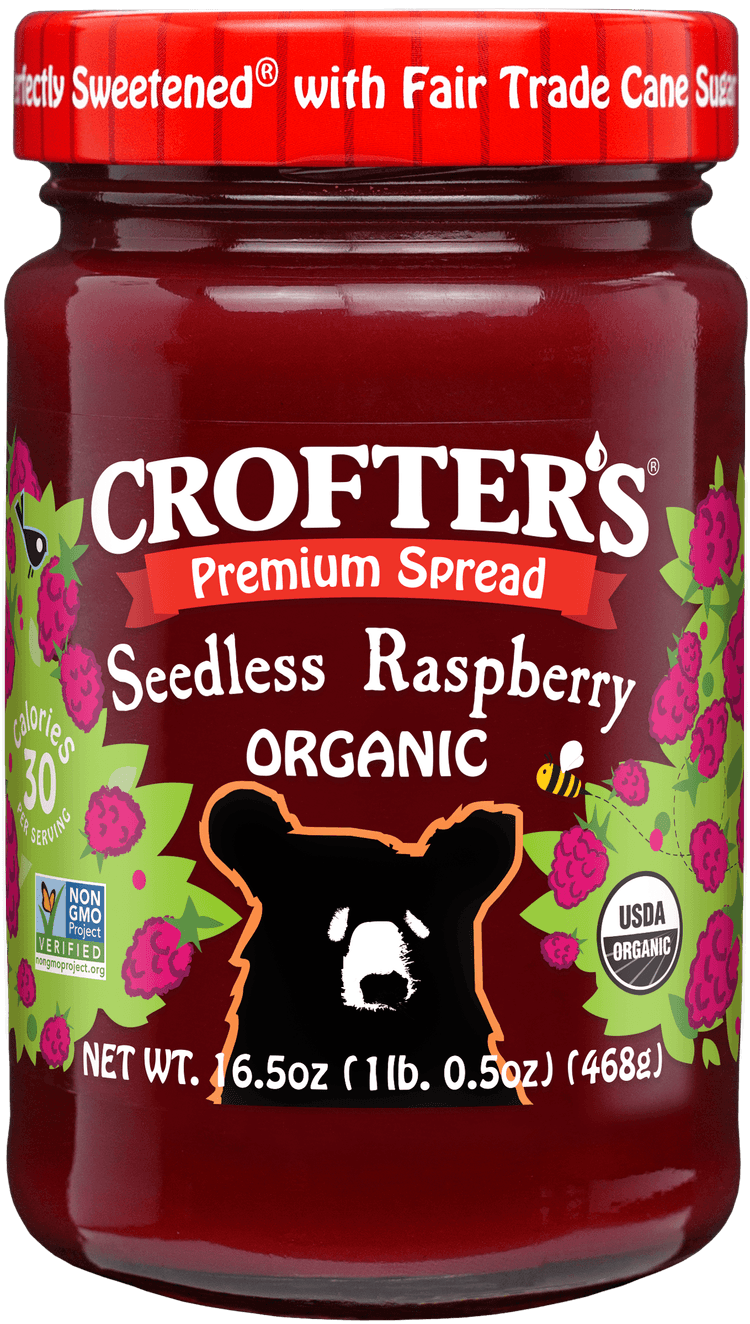 Crofters Organic Raspberry Premium Fruit Spread