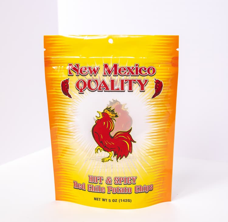 New Mexico Quality Hot & Spicy Red Chile Potato Chips