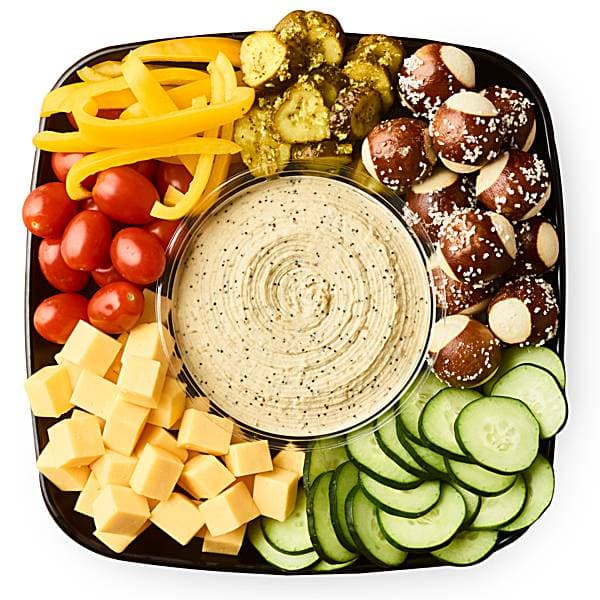 Boar'S Head Everything And The Bagel Hummus Platter, Medium