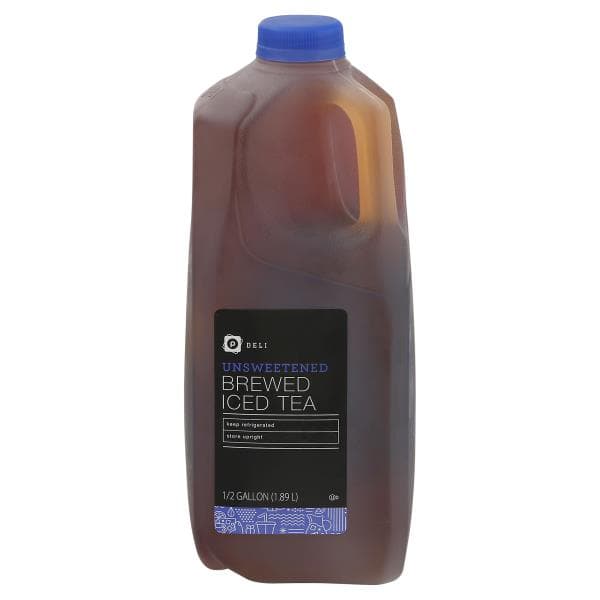 Publix Deli Unsweetened Tea, Half Gallon