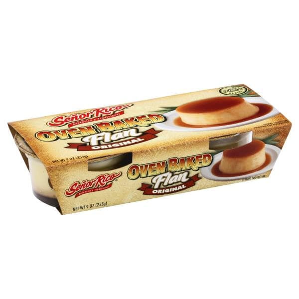 Senor Rico Flan, Original, Oven Baked