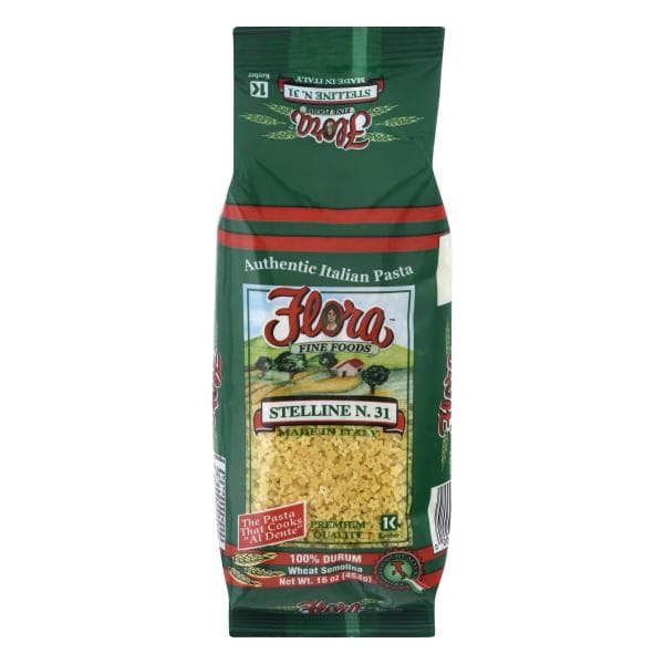 Flora Pasta, Authentic Italian, Stelline N