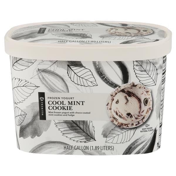 Publix Premium  Yogurt, Cool Mint Cookie