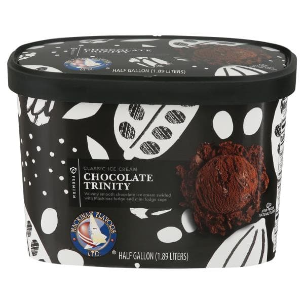 Publix Premium Ice Cream, Classic, Chocolate Trinity