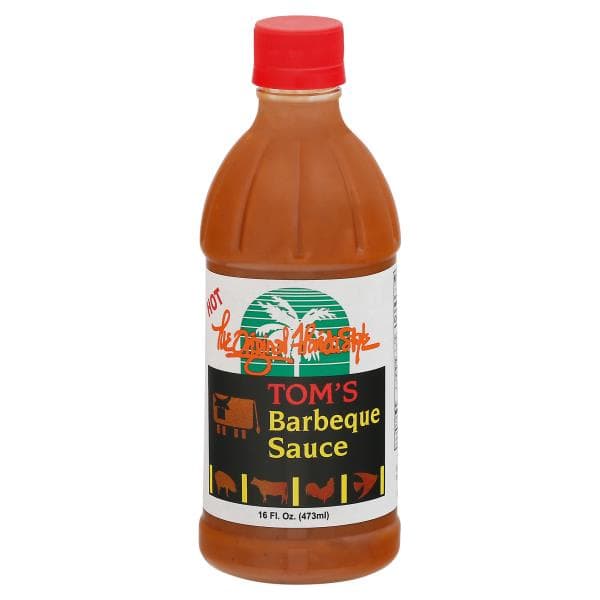 Tom'S Barbeque Sauce Barbeque Sauce, The Original Florida Style, Hot