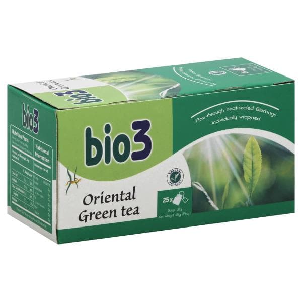 Bio3 Green Tea, Oriental, Filterbags