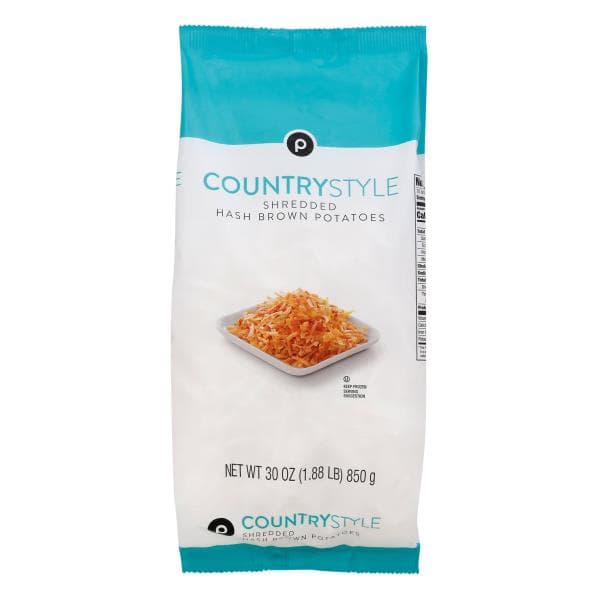 Publix Hash Brown Potatoes, Shredded, Country Style