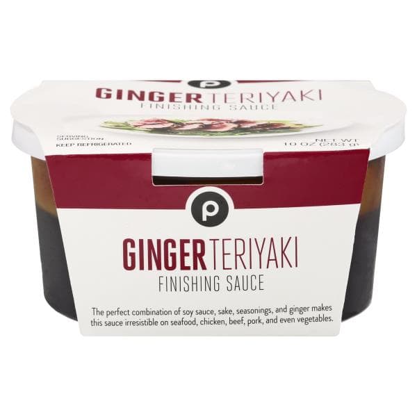 Publix Ginger-Teriyaki Finishing Sauce, Located In The Seafood Department