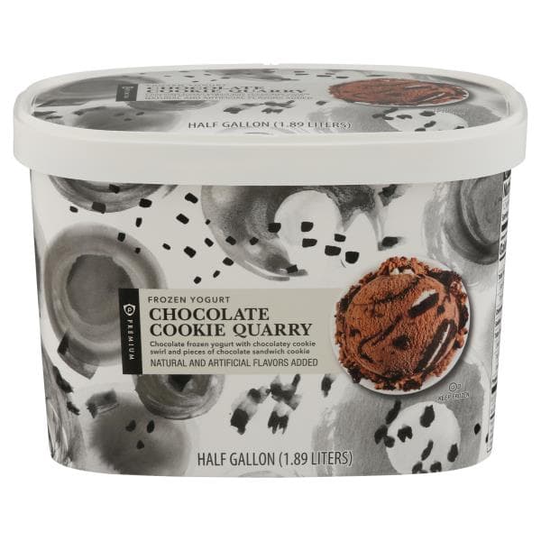 Publix Premium  Yogurt, Chocolate Cookie Quarry