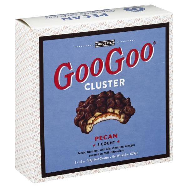 Goo Goo Nut Clusters, Pecan