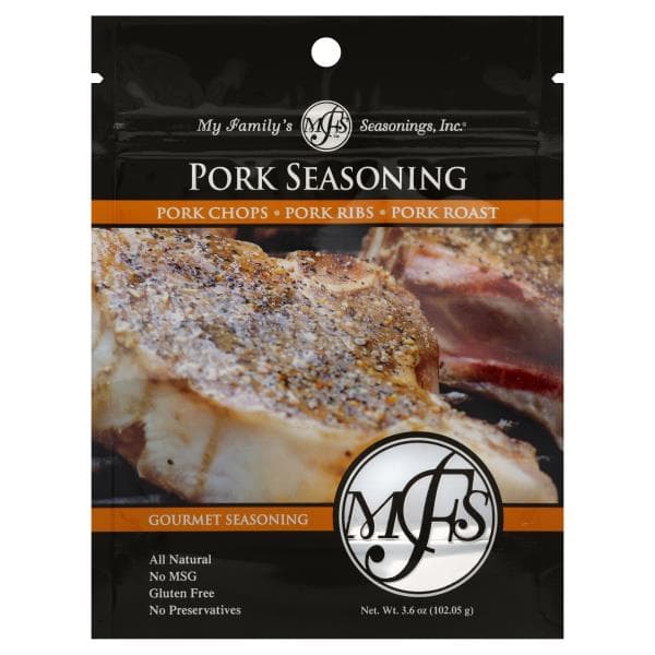 My Family'S Seasonings Seasoning, Gourmet, Pork