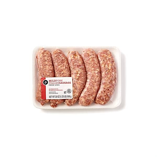Publix Mild Italian Pork Sausage, Our Exclusive Recipe