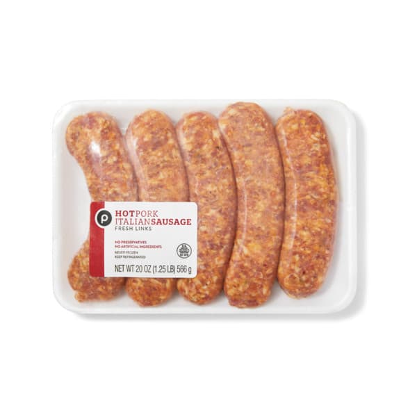 Publix Hot Italian Pork Sausage, Our Exclusive Recipe