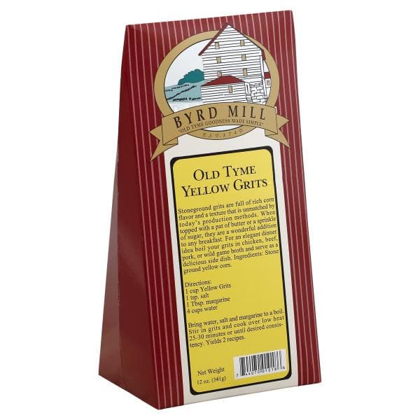 Byrd Mill Grits, Yellow, Old Tyme