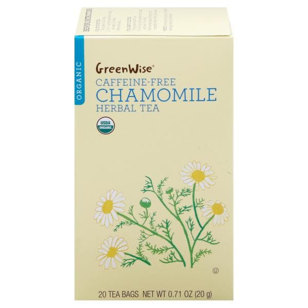 Publix Herbal Tea, Caffeine-Free, Organic, Chamomile