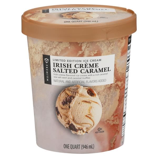 Publix Premium Ice Cream, Irish Creme Salted Caramel