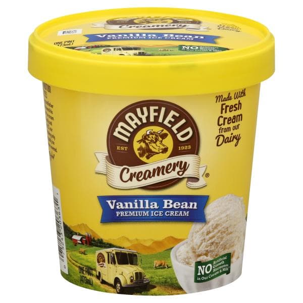Mayfield Ice Cream, Premium, Vanilla Bean