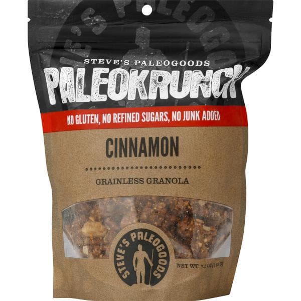 Steves Paleogoods Granola, Grainless, Cinnamon