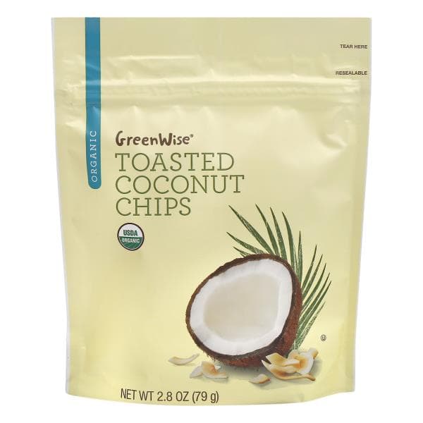Greenwise Organic Plain Coconut Chips