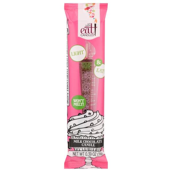 Let Them Eat Candles Candle, Milk Chocolate