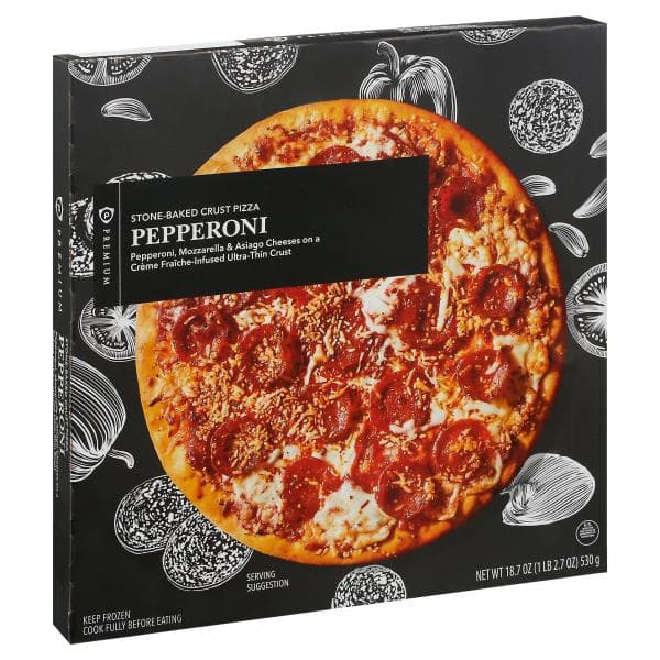 Publix Premium Pizza, Stone-Baked Crust, Pepperoni
